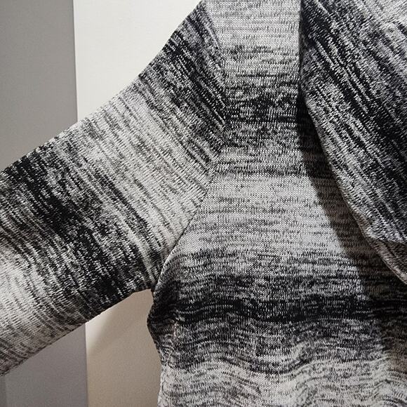 T by Talbots Ombre Stripe Cowl Neck Long Sleeve Shirt MP - Picture 3 of 9